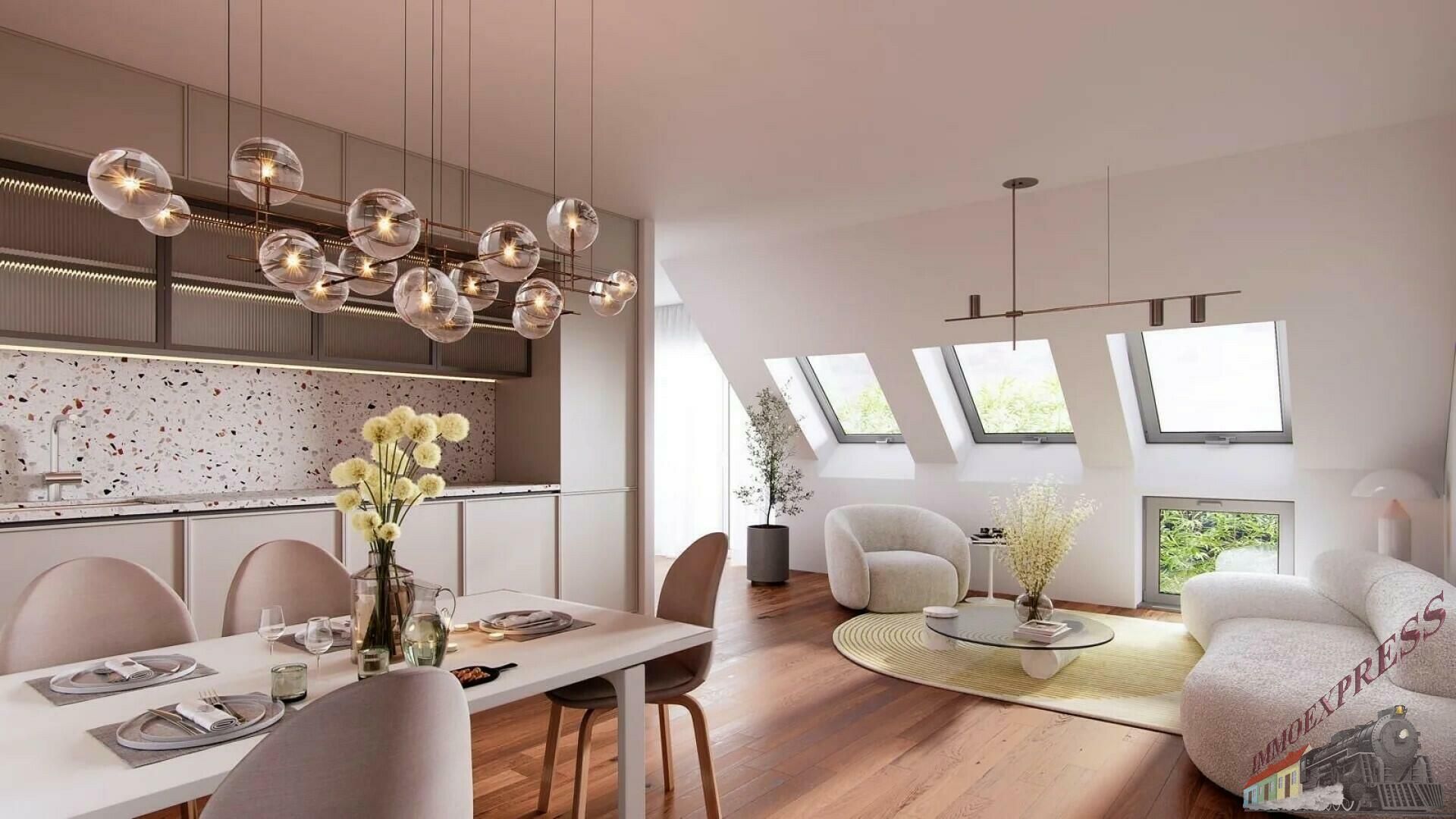 Charmante 3-Zimmer-DG-Wohnung mit Terrasse & Balkon - ruhig und lichtdurchflutet