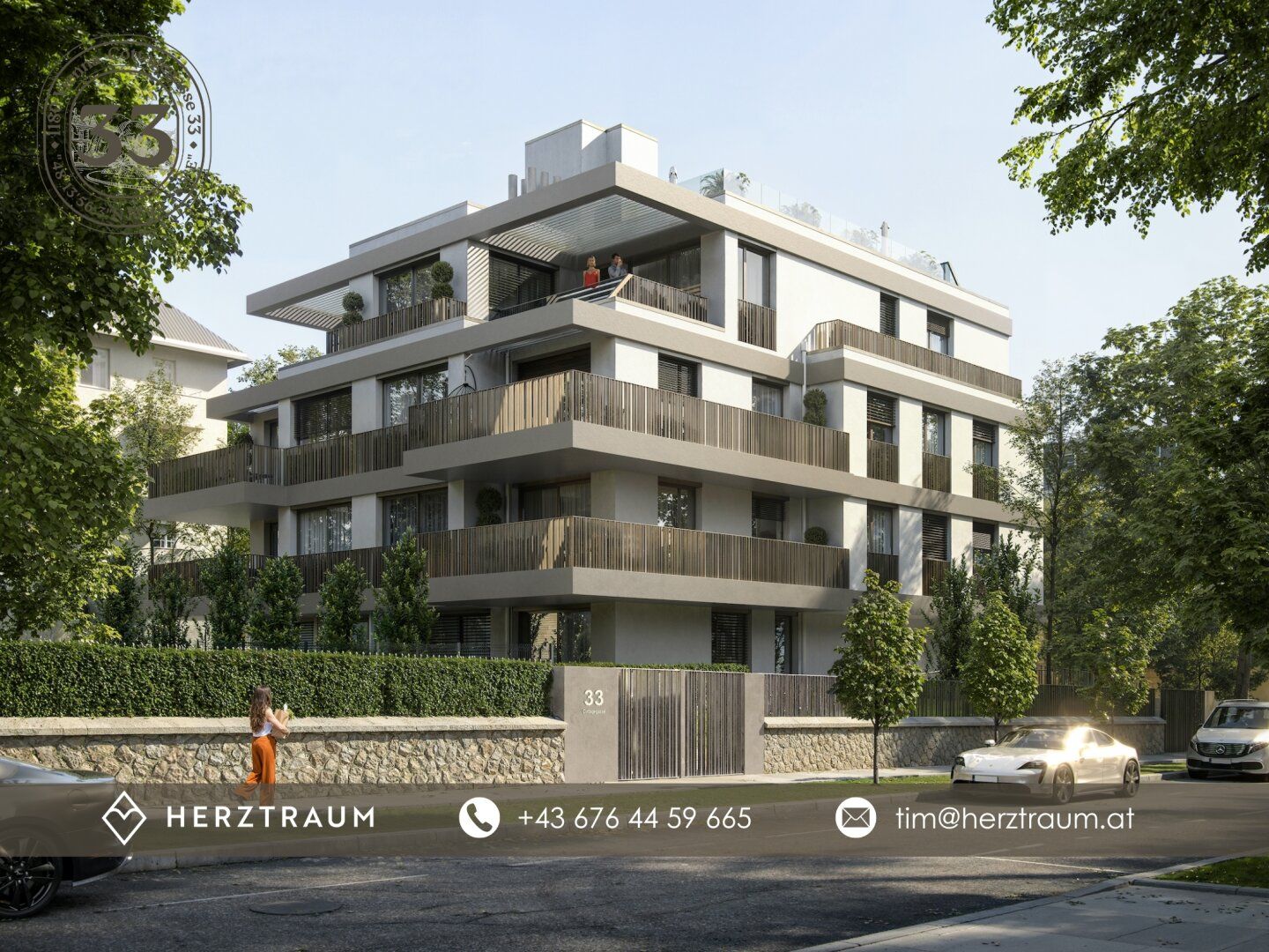 Exklusives Penthouse im Cottageviertel: Luxus und Privatsphäre in Bestlage