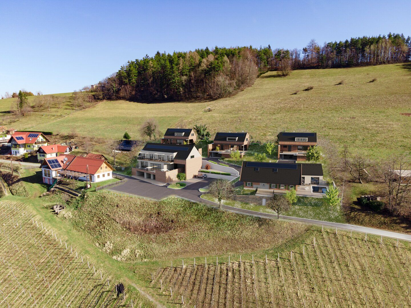 *** Am Fuße des wunderschönen DEMMERKOGELS **** Baubewilligtes exklusives Projekt für touristische Vermietung - Mehr