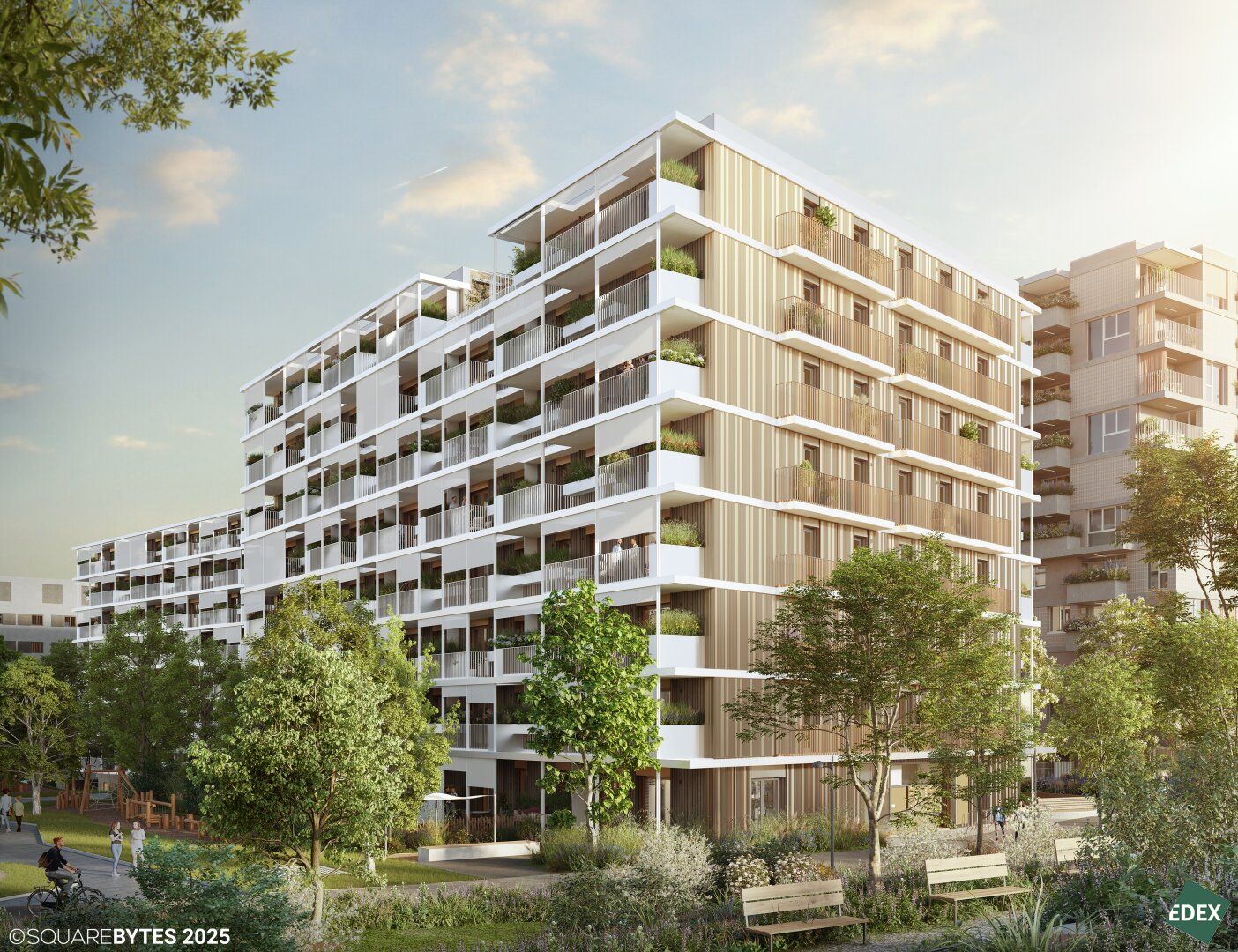 VILLAGE IM DRITTEN | GEOTHERMIE | Moderne 2-Zimmer-Anlegerwohnung mit Balkon - Vista 2
