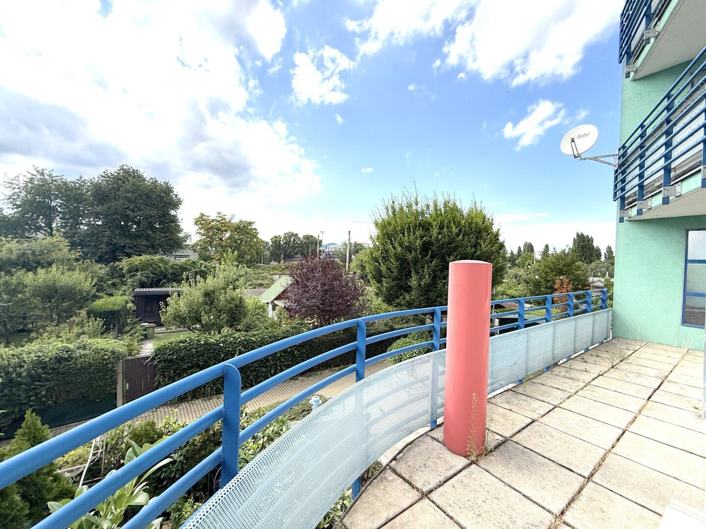 Wohnpark Kornhäusel | Renovierungsbedürftige Loggienwohnung mit Grünblick zu verkaufen