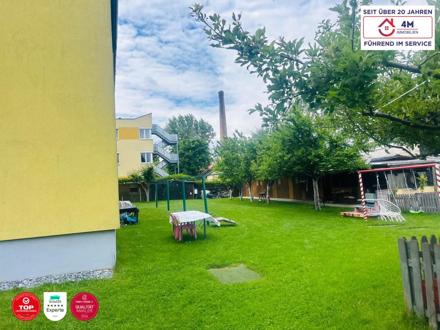 4 Zimmer, großer Garten - Ihr neues Lebensgefühl