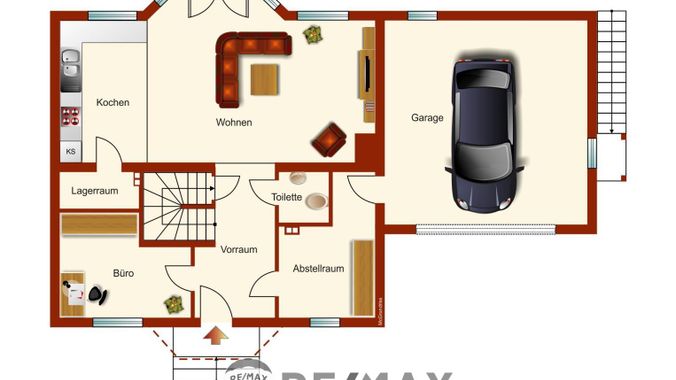Grundriss EG