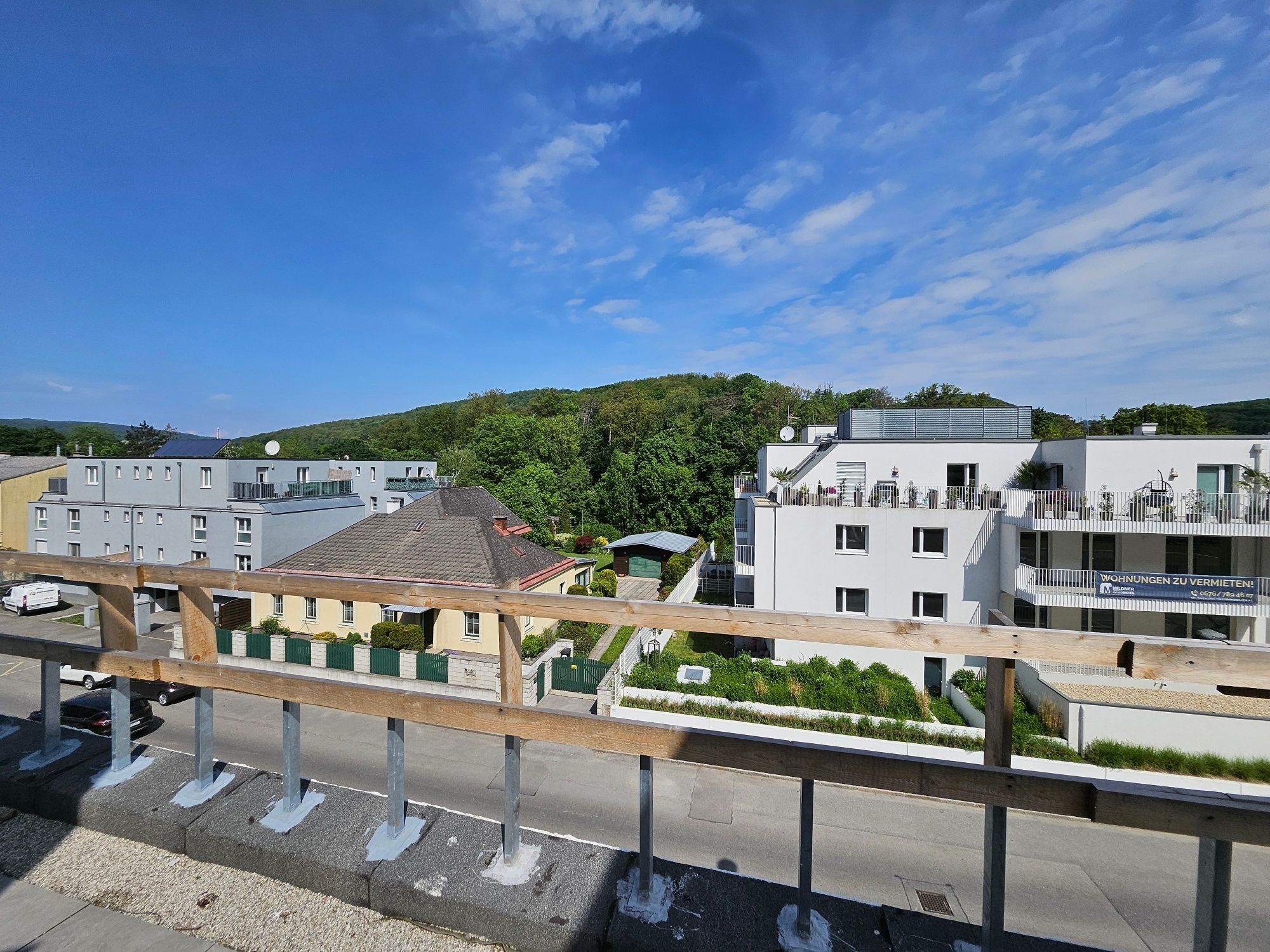 3-Zimmer-Wohnung mit 2 Terrassen - insgesamt 30 m² Freiraum