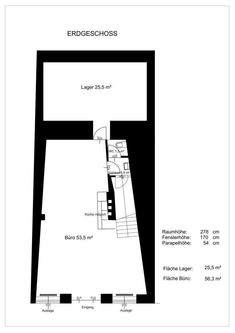 Zentrale Geschäftsfläche am Stadtplatz in Rohrbach-Berg - Ansicht 5