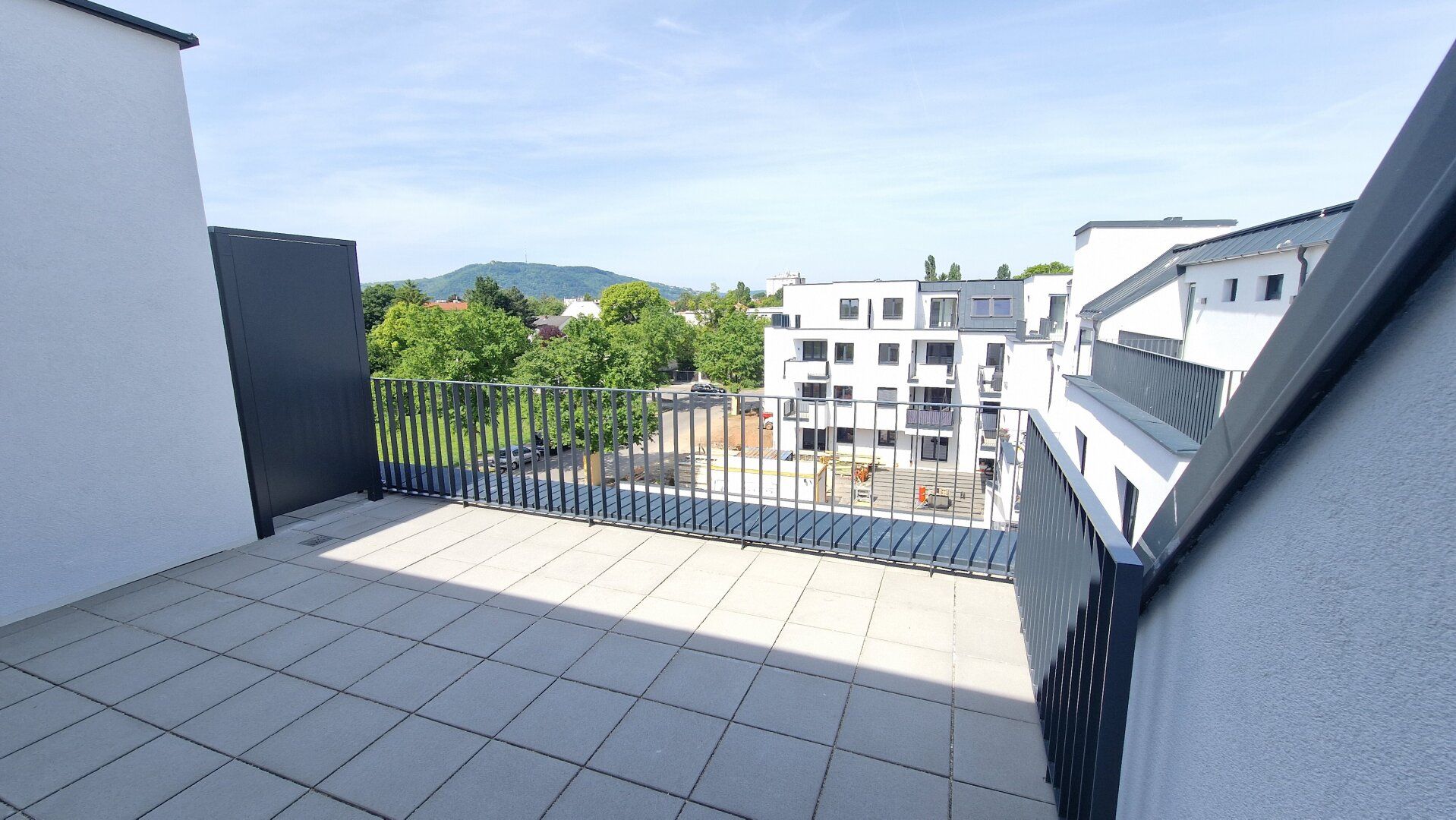 36 m² Dachgeschosswohnung mit 20m² Terrasse | 1-Zimmer Wohnung | Ausrichtung Süden