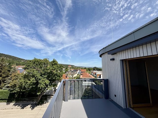 GRÜNE STADTVILLEN - 4 Zimmer mit Balkon im DG | Holzbauweise & Geothermie | Provisionsfrei!