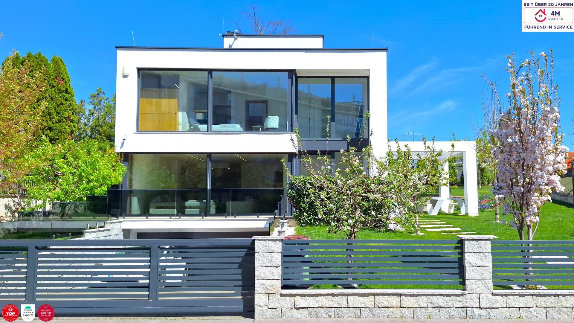 ✨Designer-Villa der Extraklasse -360 Tage Urlaub nähe alter Donau   
