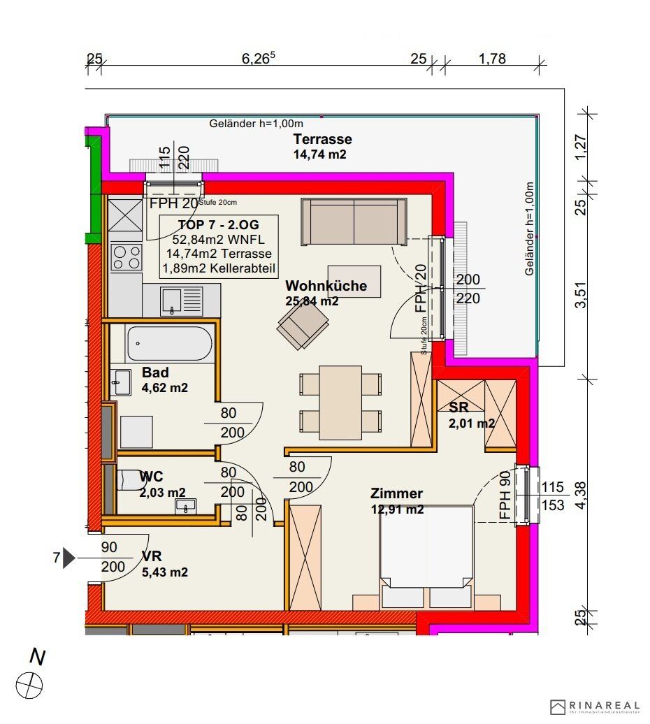 Wohnung – Wiener Neustadt - Ansicht 4