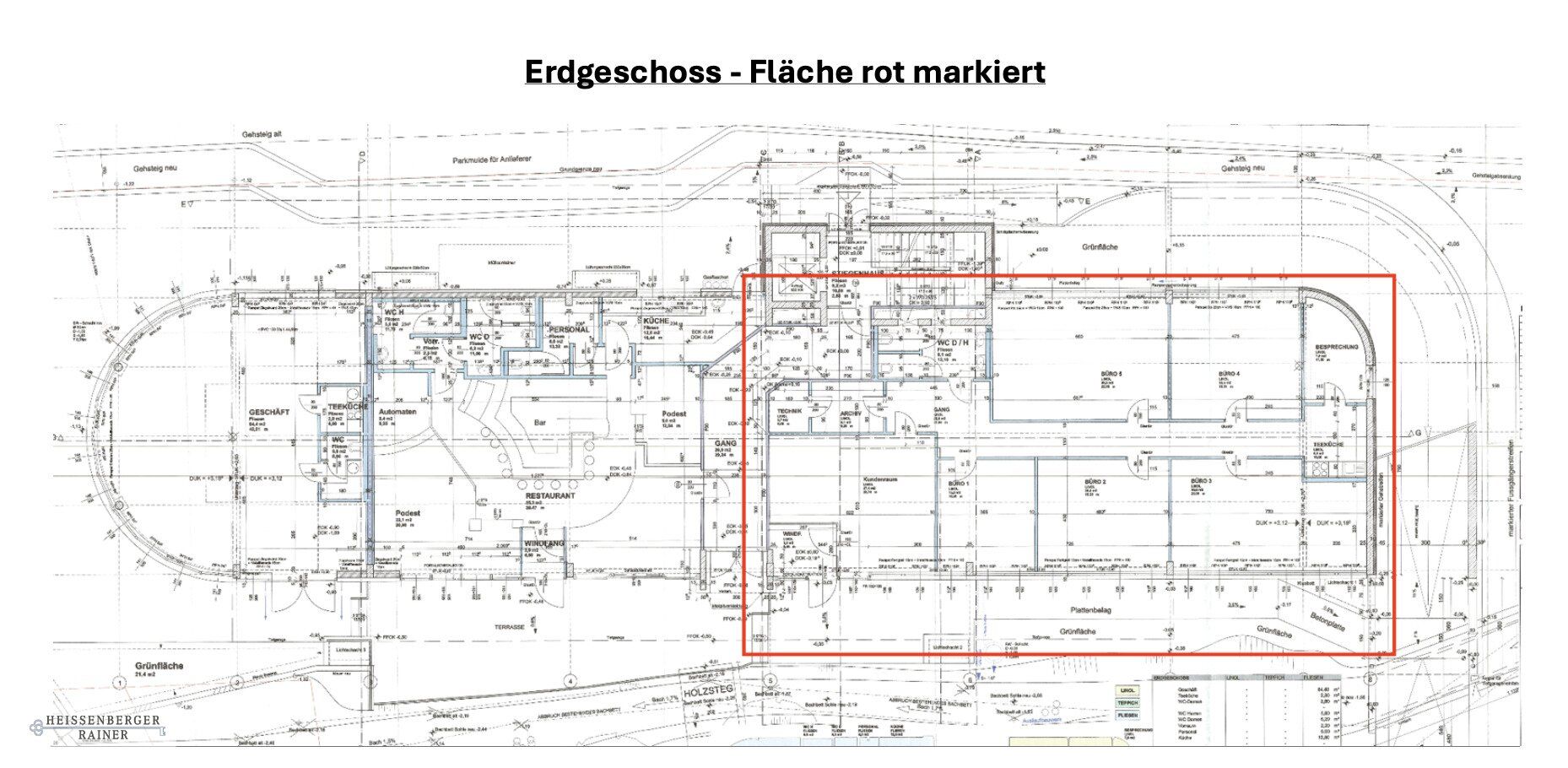 Büro- oder Ordinationsfläche | Hauptmiete Netto € 13,- / m2 | nahe Andritzer Hauptplatz - Ansicht 3