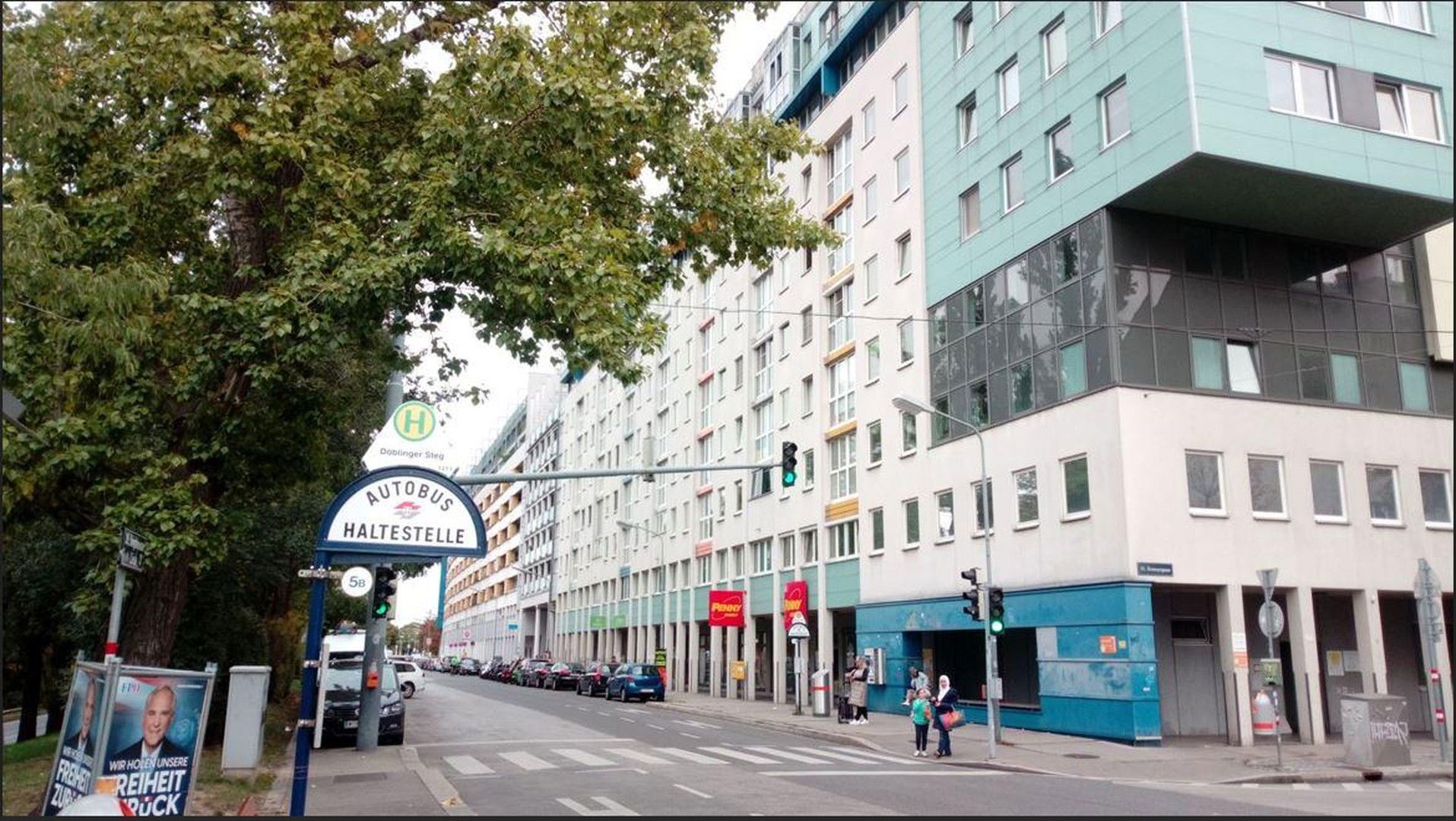 Wohnung mit schönem Ausblick auf Donaukanal