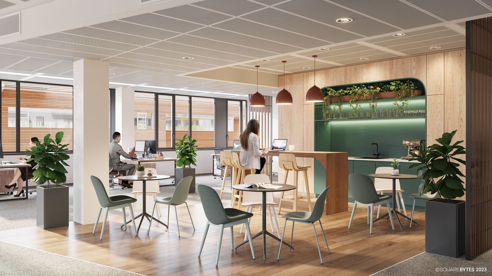 VILLAGE WORKS | Premium-Büroflächen in neuem Stadtviertel | Erstbezug - Ansicht 5