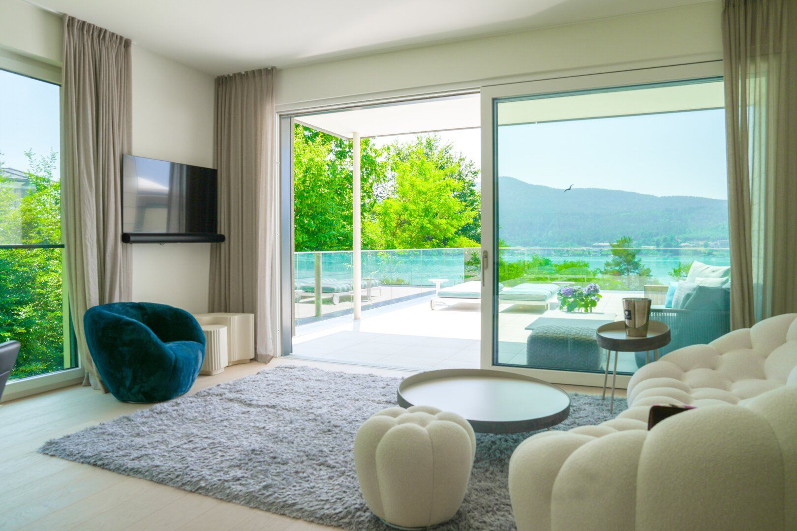 Die perfekte SEEWOHNUNG am NORDUFER mit gigantischer Seeblickterrasse - Seezugang - Outdoorpool - Fitness & Sauna - Bellevue Residenzen - Ansicht 6