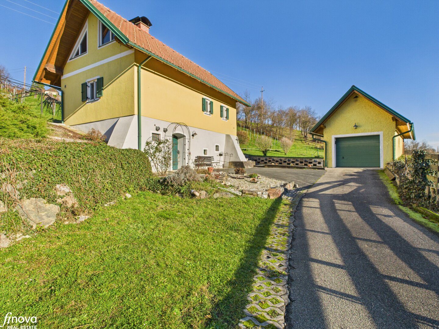 Malerisches Wohnhaus in absoluter Alleinlage - Ihr Rückzugsort inmitten der Südsteirischen Weinberge (Grubtal/Gamlitz) - Vista 4
