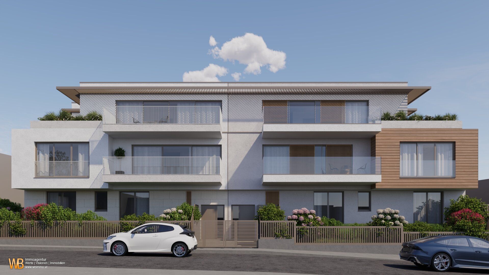 Blick ins Wiental TOP DG Wohnung! Perfektes Wohnprojekt in herrlicher Grünruhelage in Breitensee! Höchster Wohnkomfort mit Wärmepumpe, Deckenkühlung, Photovoltaik und Smart Home System!