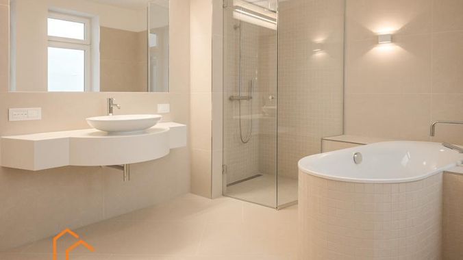 Badeoase mit Wanne beim Haupt-SZ