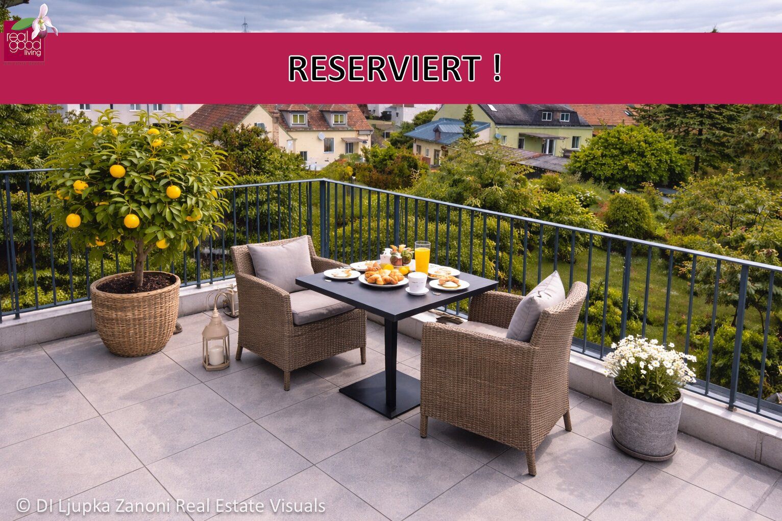 Attraktive 2-Zimmer-Neubauwohnung mit Balkon im 1. Dachgeschoss - ruhige Anlage mit 7 Einheiten