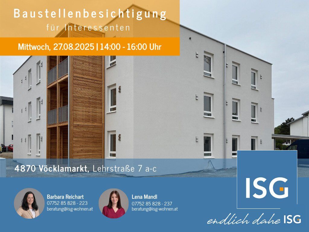 Miete mit Kaufoption - NEUBAU, Top 13, Erstbezug: 3-Zimmer Wohnung mit Tiefgaragenstellplatz