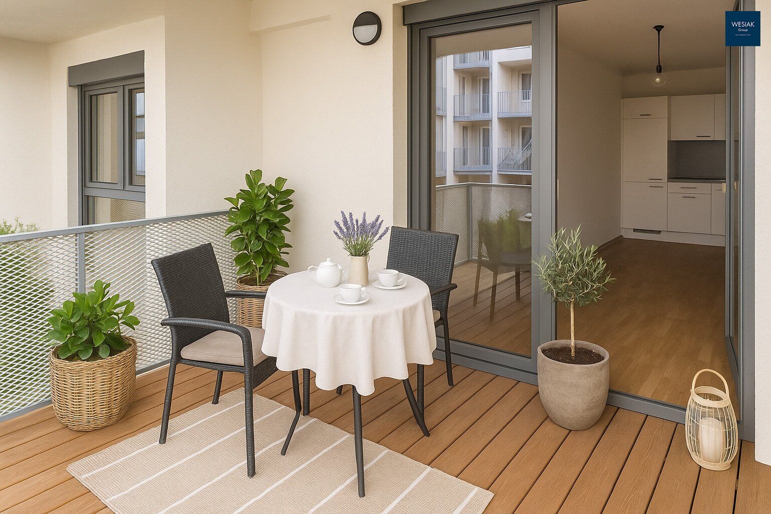 Alte Maut-Gasse 12/11 - Charmante Wohnung mit Balkon in grüner Lage