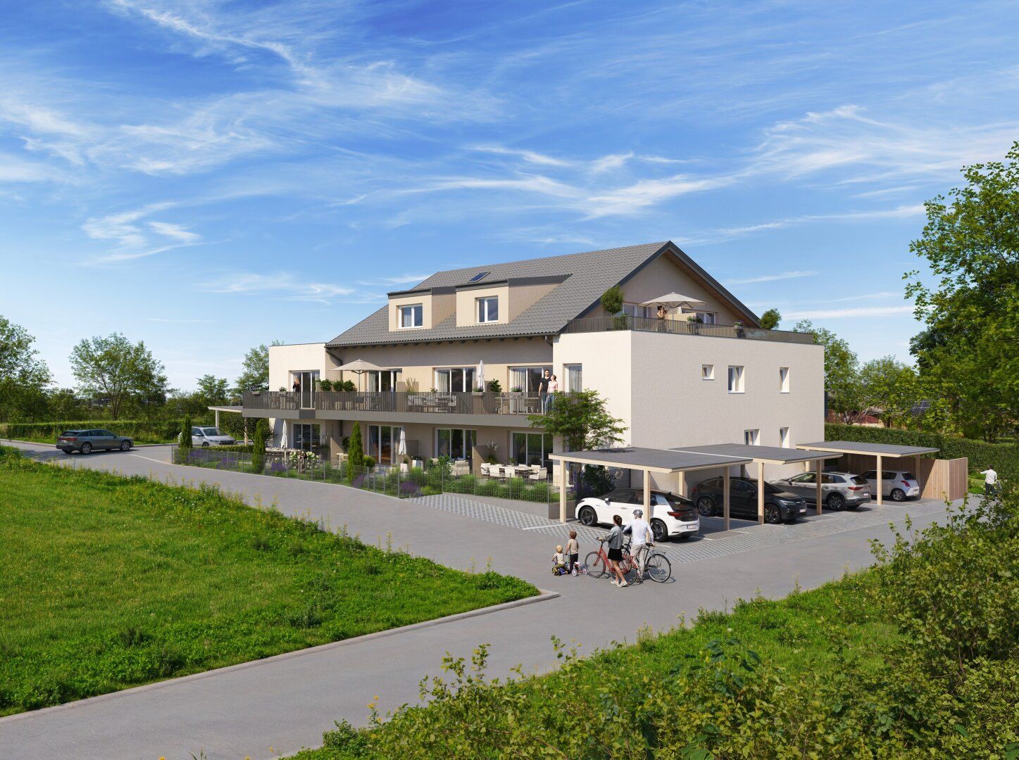 Moderne Gartenwohnung in Ried im Innkreis - Ihr Erstbezug für 183.000 €!