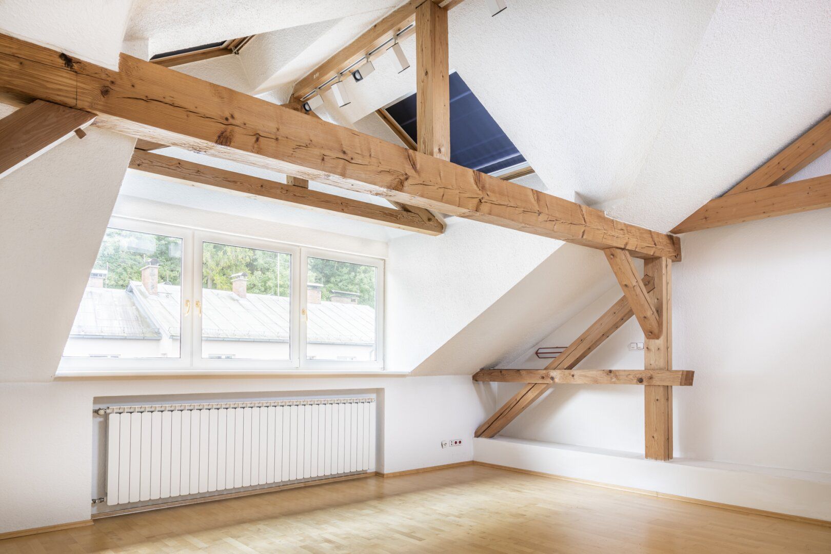 Penthouse mit Terrasse und Blick auf Maria Plain