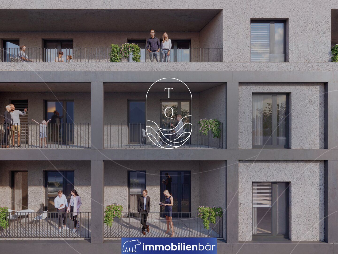 Trattnach.Quartier - ANLEGERwohnung mit südseitigen Balkon - Top 10 - Ansicht 4