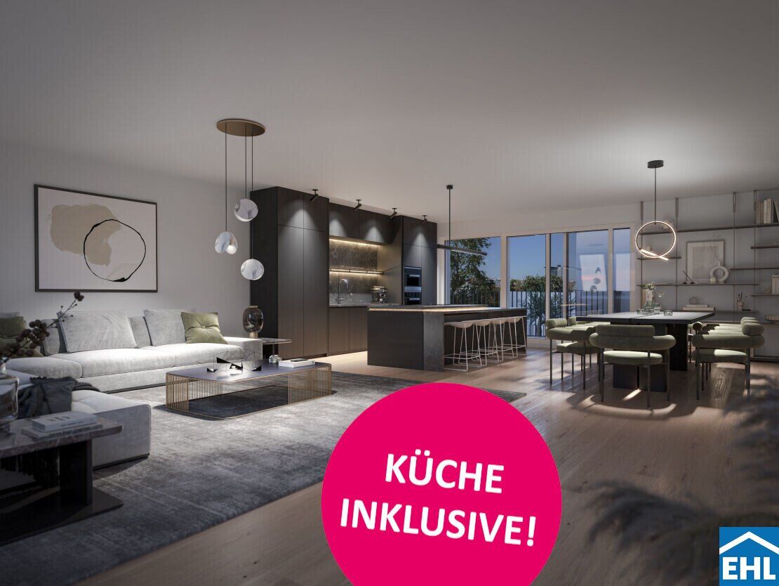 Exklusive Ausstattung: Wohnen mit höchster handwerklicher Qualität - jetzt Küche inklusive!