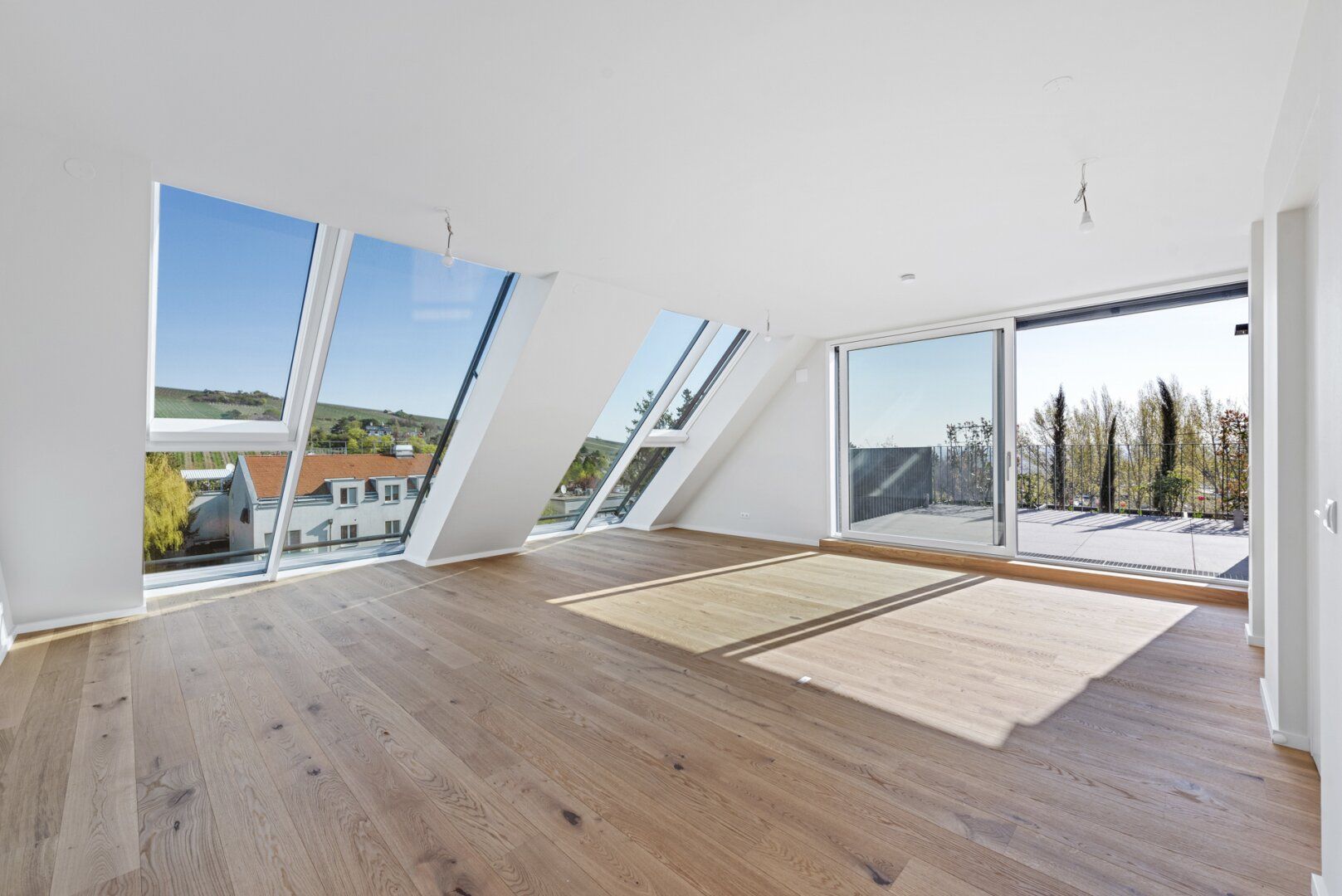 Penthouse mit Blick in die Weinberge