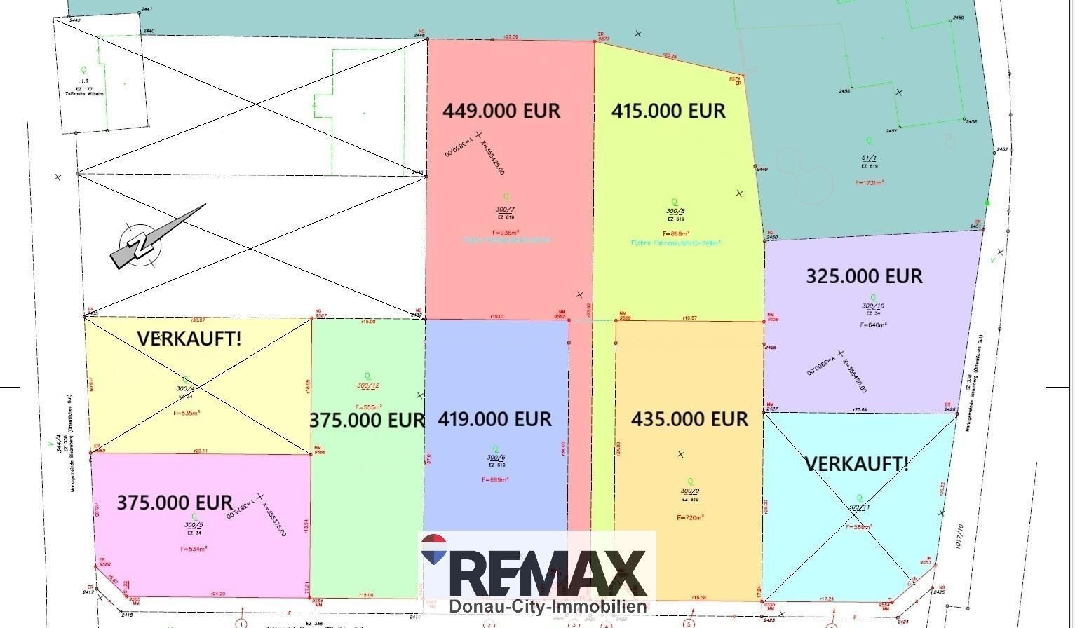 7 Exklusive Baugründe in begehrter Bisamberg-Region - Ansicht 2