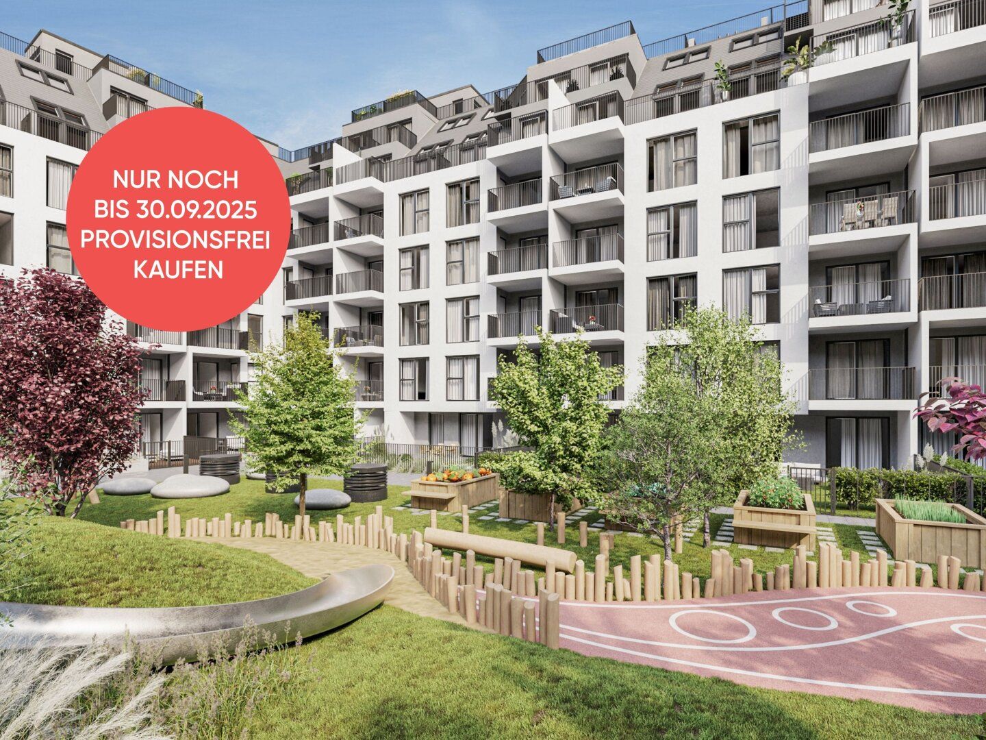 JETZT PROVISIONSFREI KAUFEN | Gartenwohnung mit 96 m² Eigengarten im GRAND GARDEN | NAHE WILHELMINENBERG