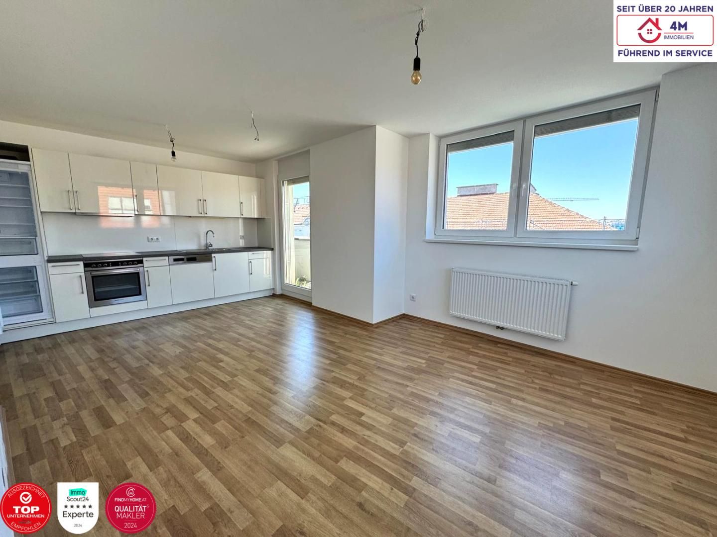 Moderne DG-Maisonette mit Terrasse & 2 Balkonen - 4-Zimmer-Wohntraum in 1140 Wien