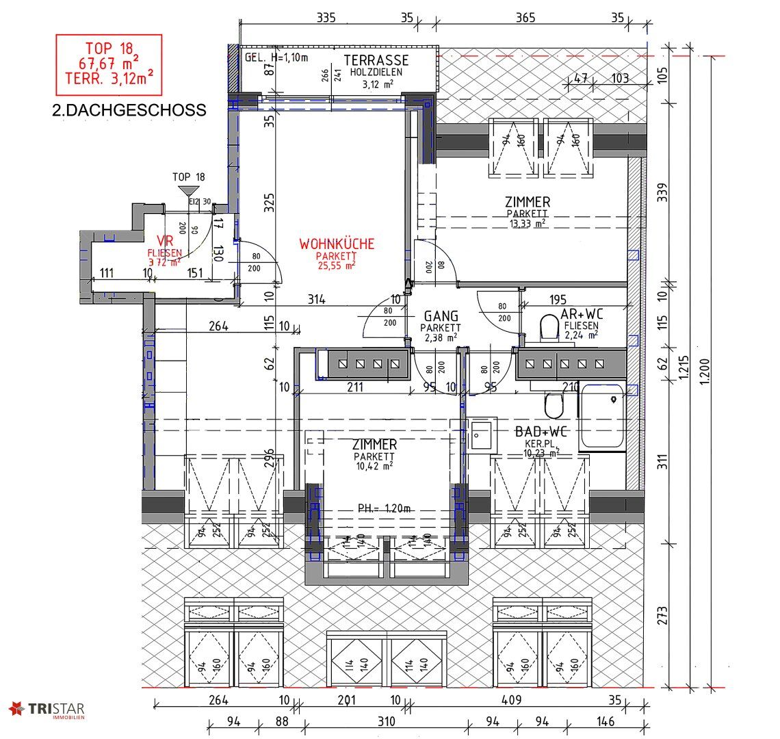 Wohnung – Wien, Reinprechtsdorf, Katastralgemeinde Margarethen