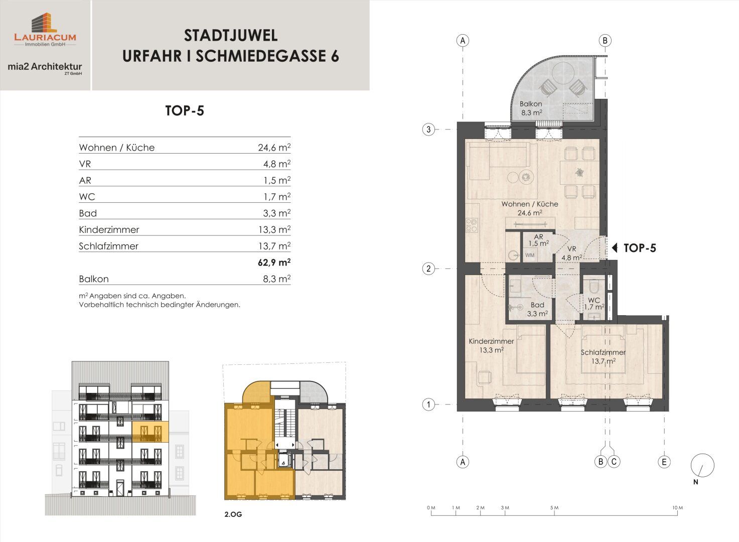 Stadtjuwel Urfahr | Schmiedegasse 6 - PROVISIONSFREI - Vista 5