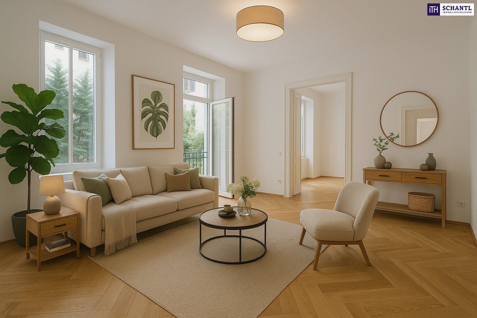 WOW! TOP LAGE in unmittelbarer Nähe zum Augarten + teilsaniertes Altbaujuwel mit großzügigem Balkon + absolut ruhige Innenhoflage