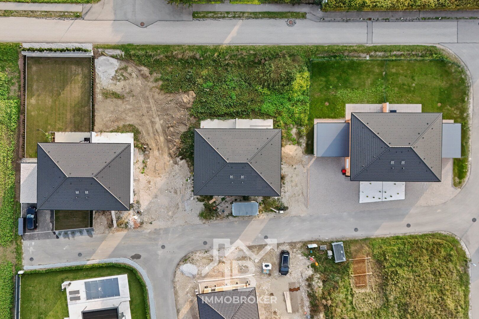 Doppelhausanlage - 6 Öko-Neubau-Doppelhaushälften zu verkaufen! - Veduta 2