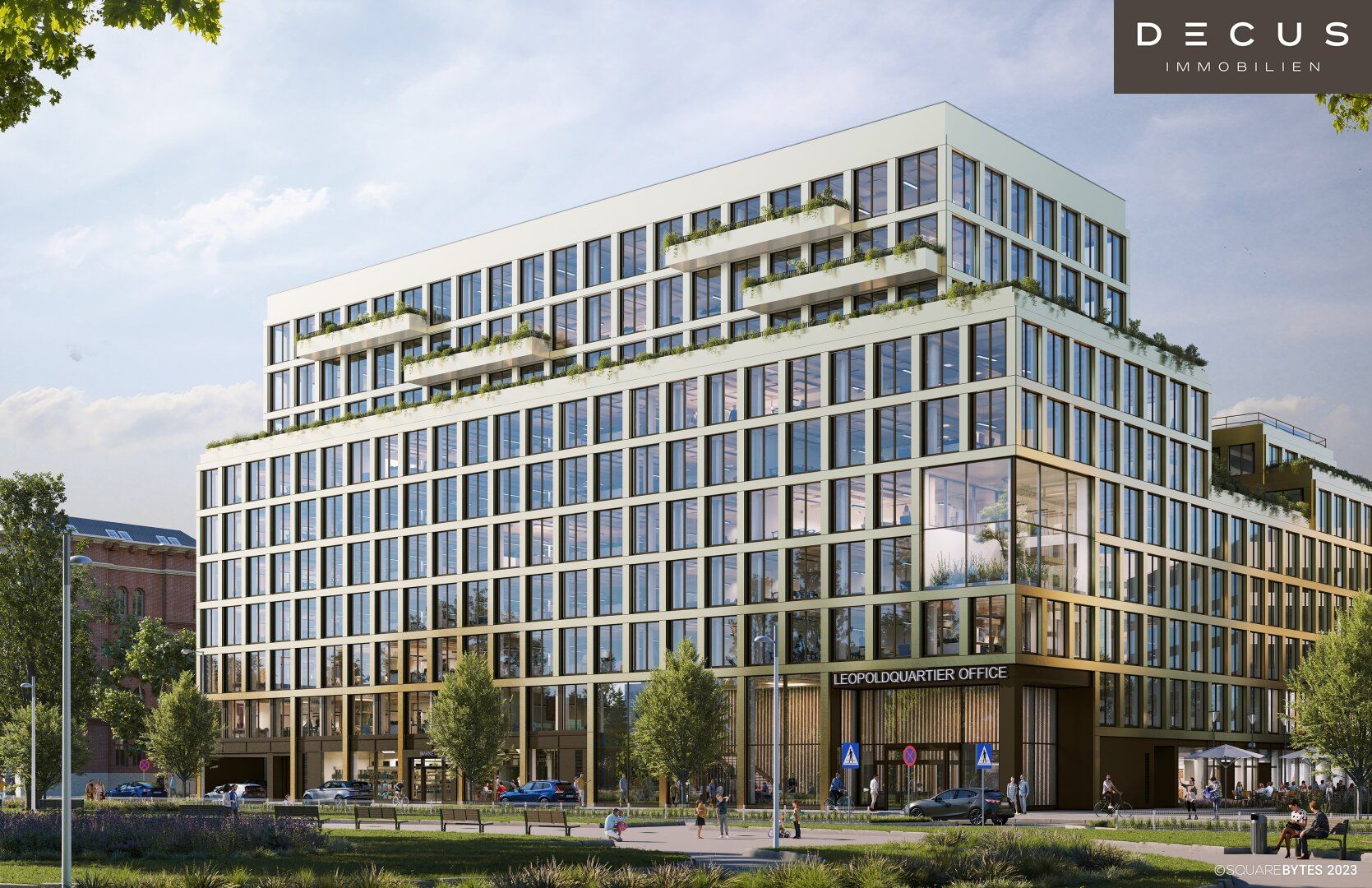 | LeopoldQuartier OFFICE | Holz-Hybrid-Bauweise