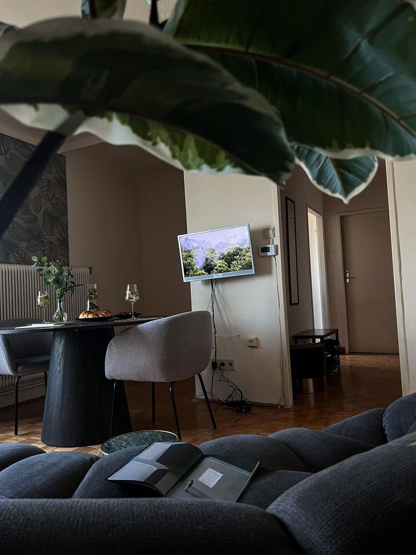 Sound insulated, urban Oasis with Skyline Views & 12m² Private Terrace, perfect for music and sports