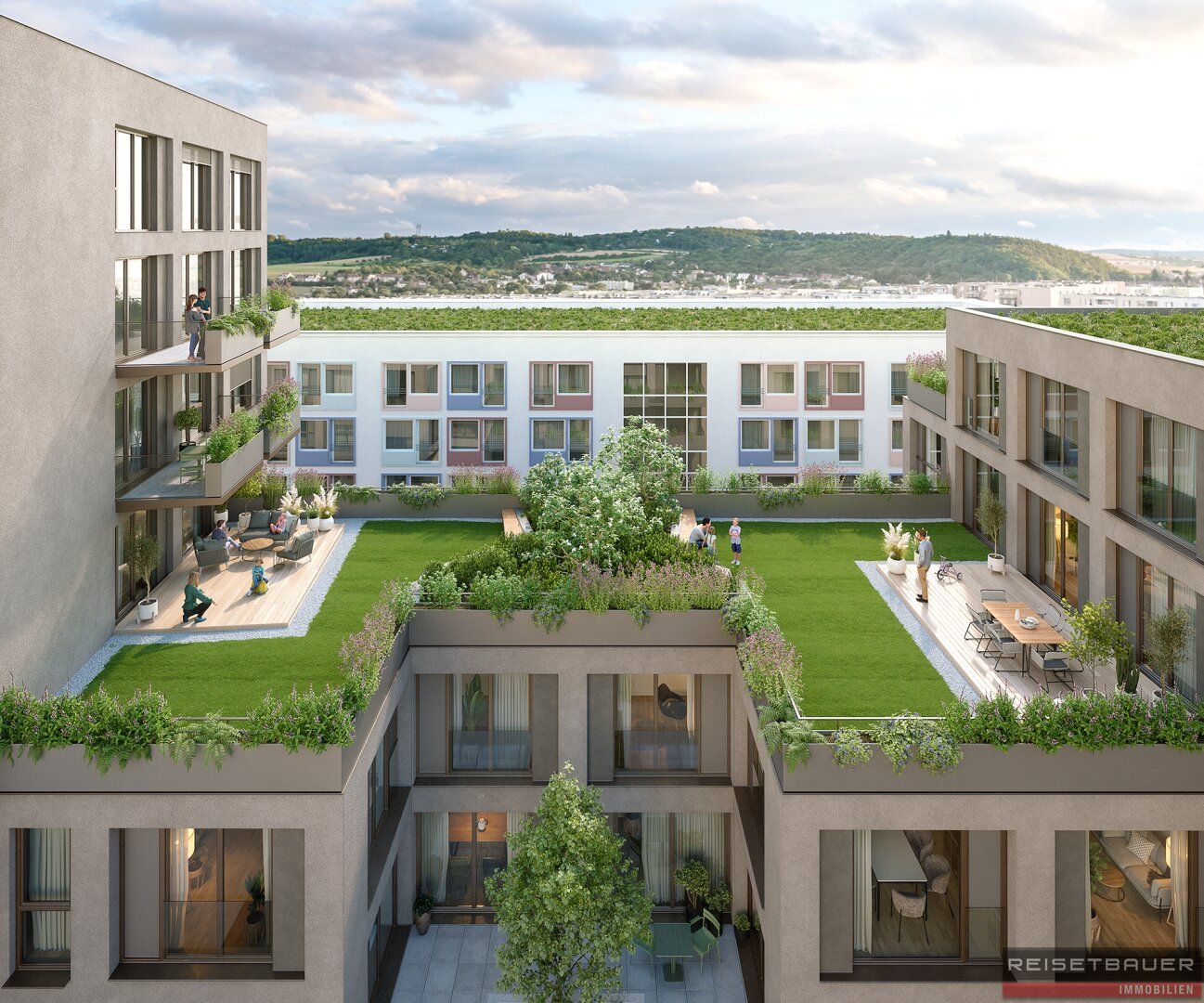 Am Grünmarkt I Neubauprojekt I Linz - Urfahr - Ansicht 4