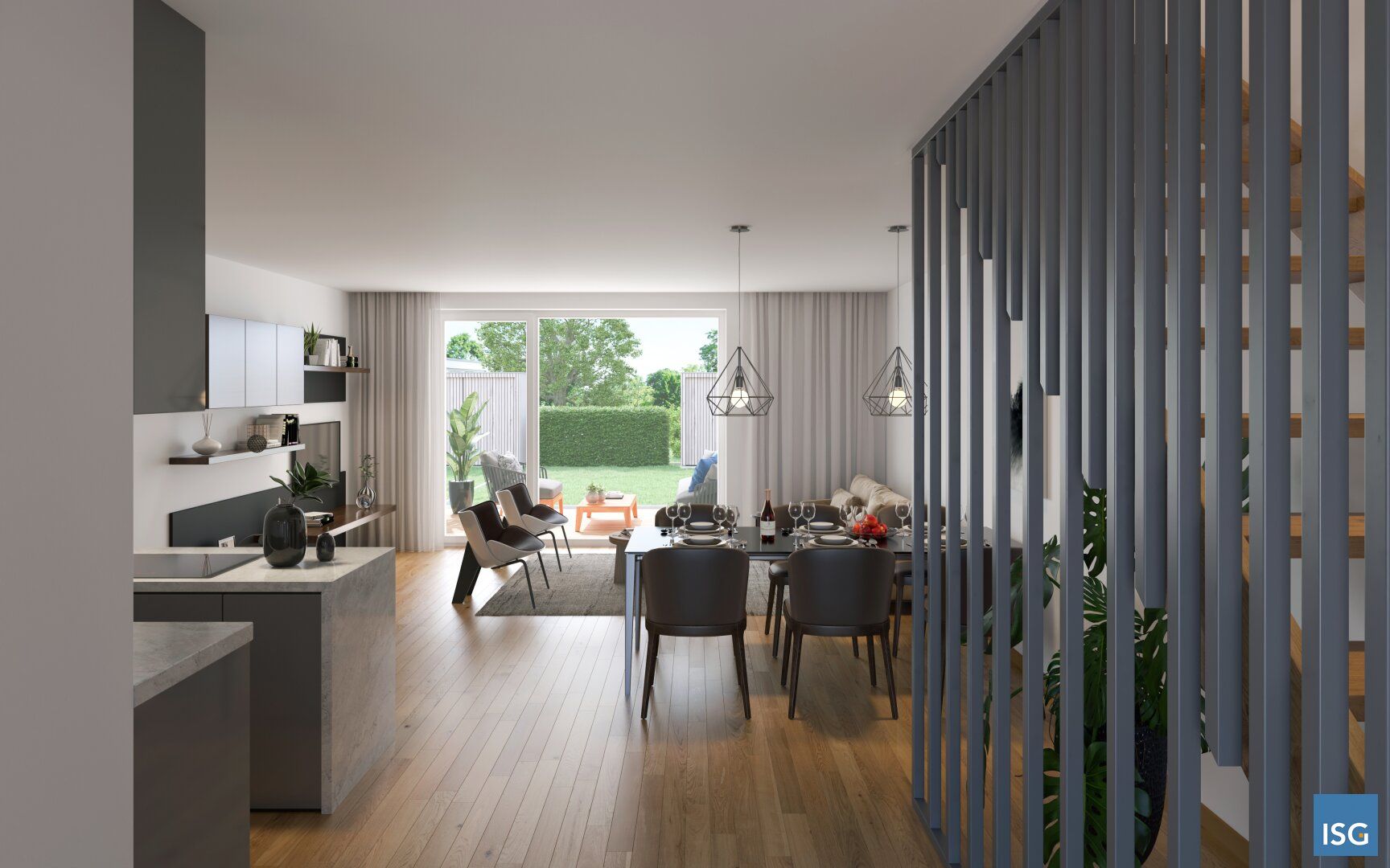 REIHENHAUS-CHARAKTER - TOP18 - exklusiv, provisionsfrei, 4-Zimmer Neubau in Bestlage inkl. Eigengarten - Ansicht 5