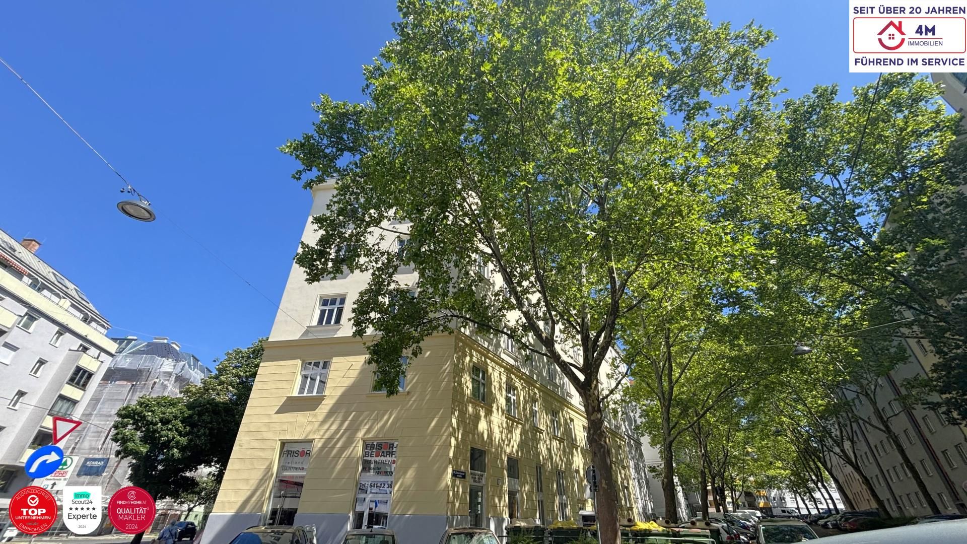 2 Zimmer Wohnung / Hell & Ruhig / 43m2