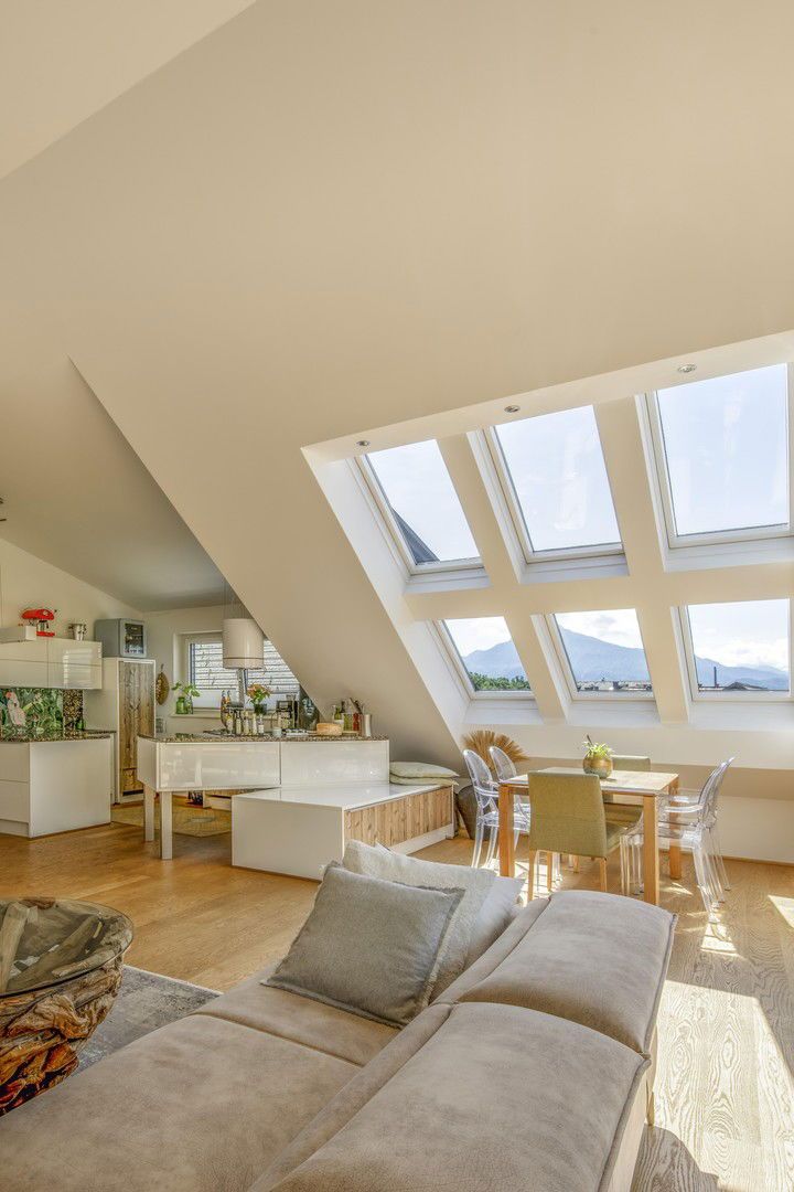 Hallo,Sie haben mich noch nicht entdeckt? eine große 2-Zimmer Dachterrassenwohnung in Mondsee