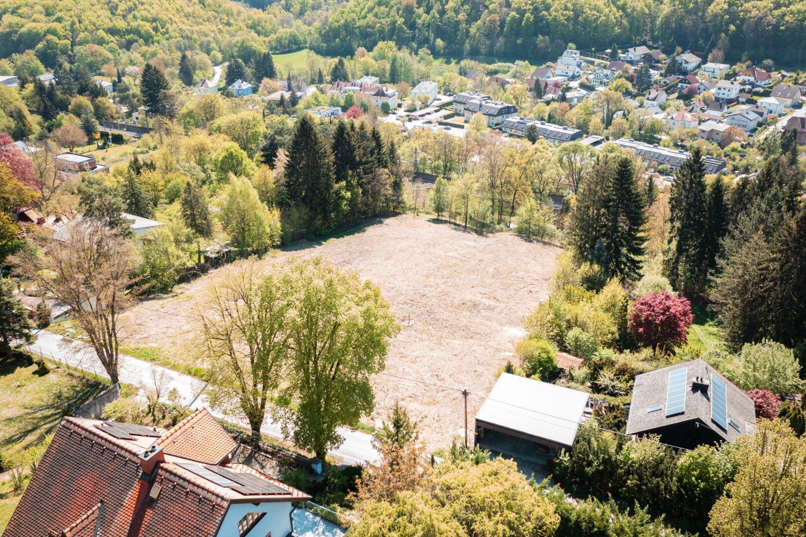 Baugrund mit Perspektive in sonniger Südhanglage - exklusives Grundstücksensemble - Ansicht 4