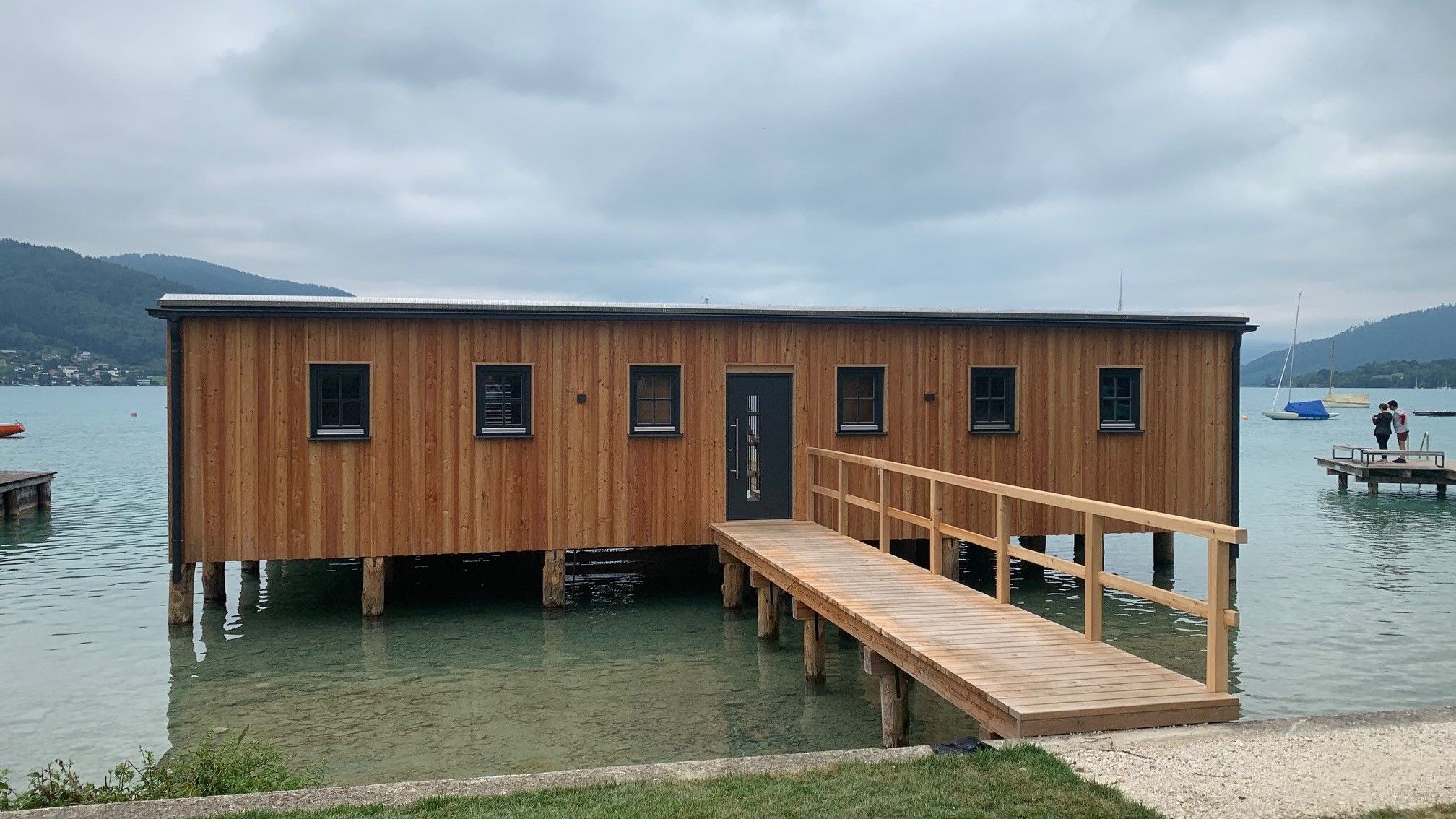 Ferienhaus + Badehausnutzung in Seewalchen/Atts.