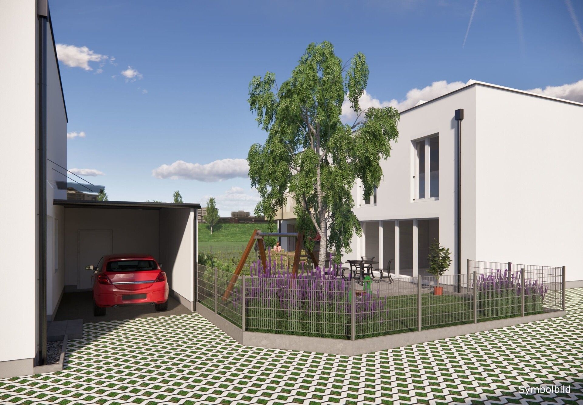 Baubewilligtes Wohnbauprojekt - Doppel- und Reihenhausanlage - 20 min. von Wien entfernt! - Ansicht 5