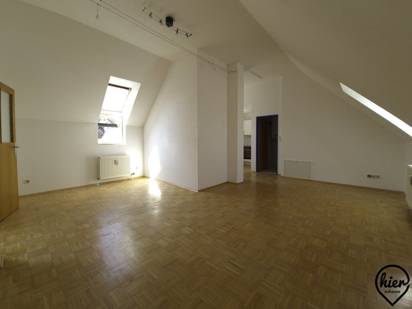 Mureck Hauptplatz: DG-Wohnung in Ruhelage