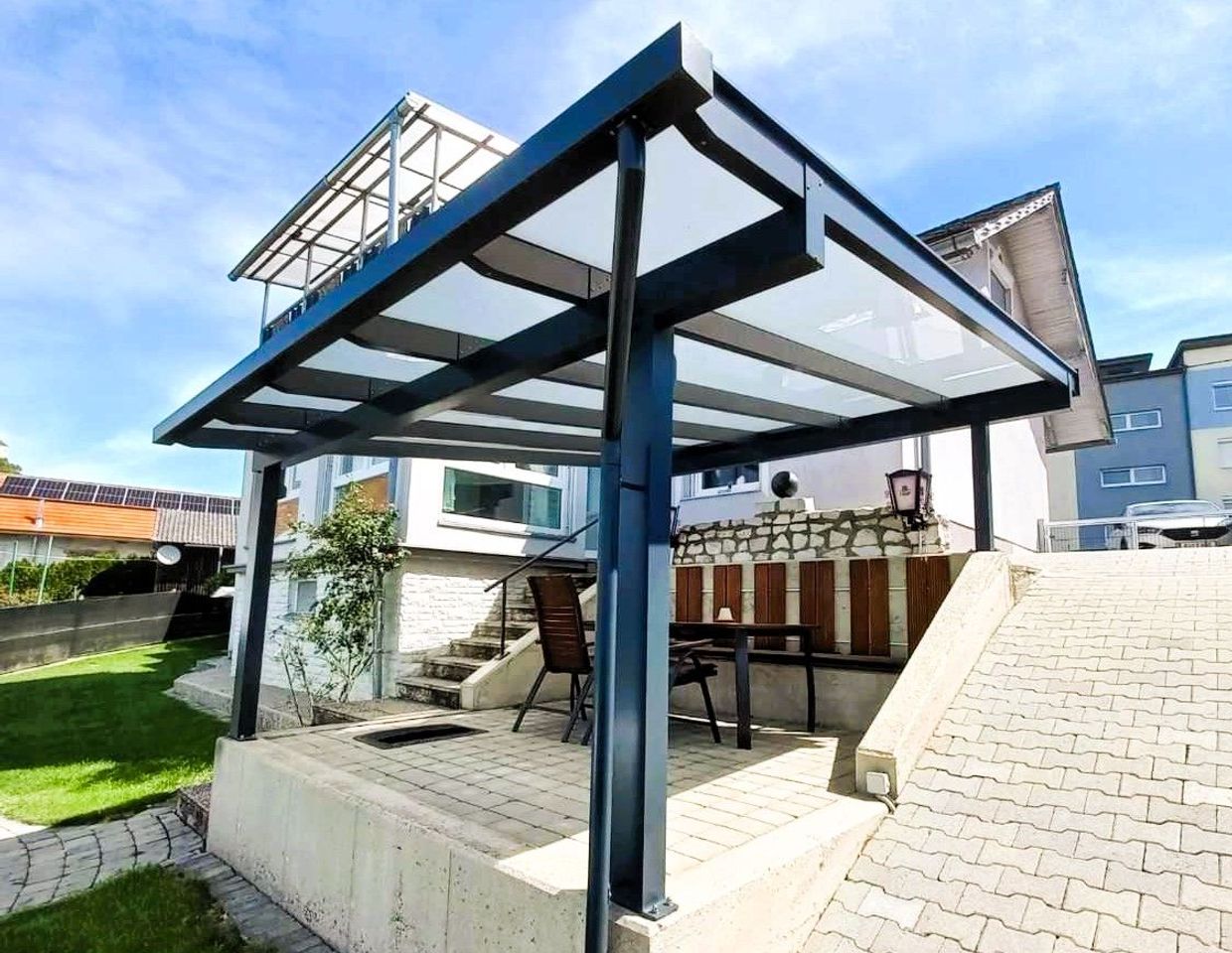 TRAUM EINER FAMILIE I SWIMMINGPOOL I LEBEN UND ARBEITEN I HEIZEN MIT HOLZ
