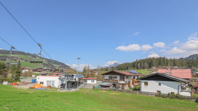 KITZIMMO-Haus an der Skipiste in Kirchberg Tirol.
