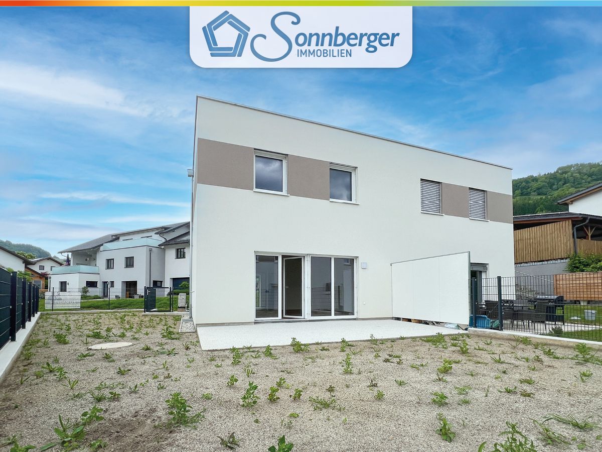 WOHNGLÜCK - Erstbezug Doppelhaushälfte mit Garten und Carport in Großraming