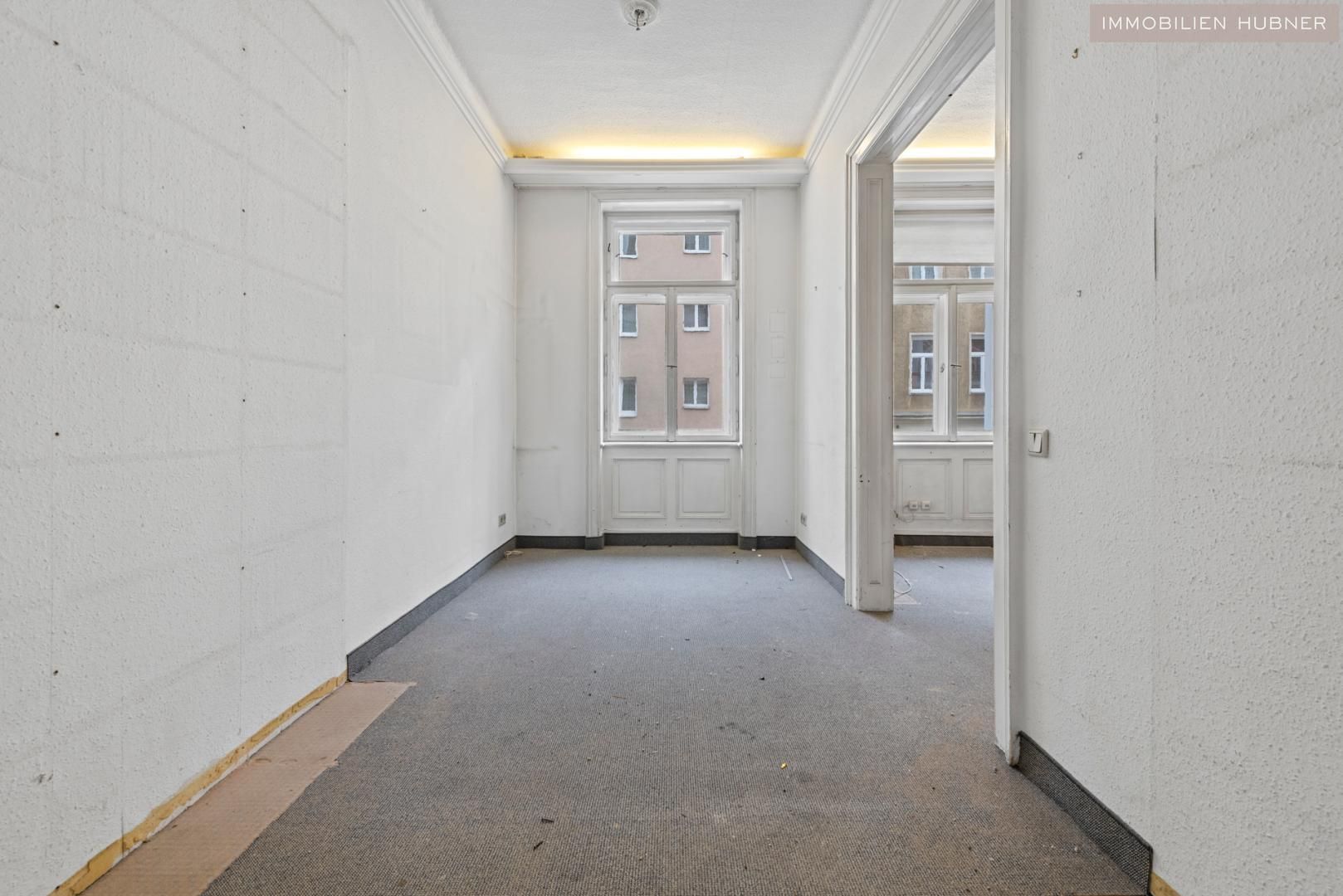 Altbau mit Charakter in der Clusiusgasse, sanierungsbedürftig, 47 m² - Vedere 2
