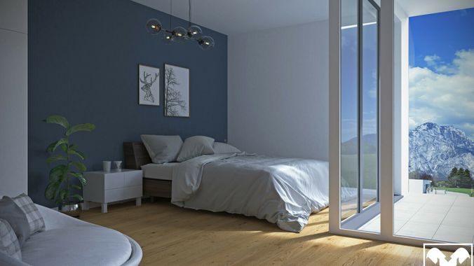 Visualisierung Master Bedroom